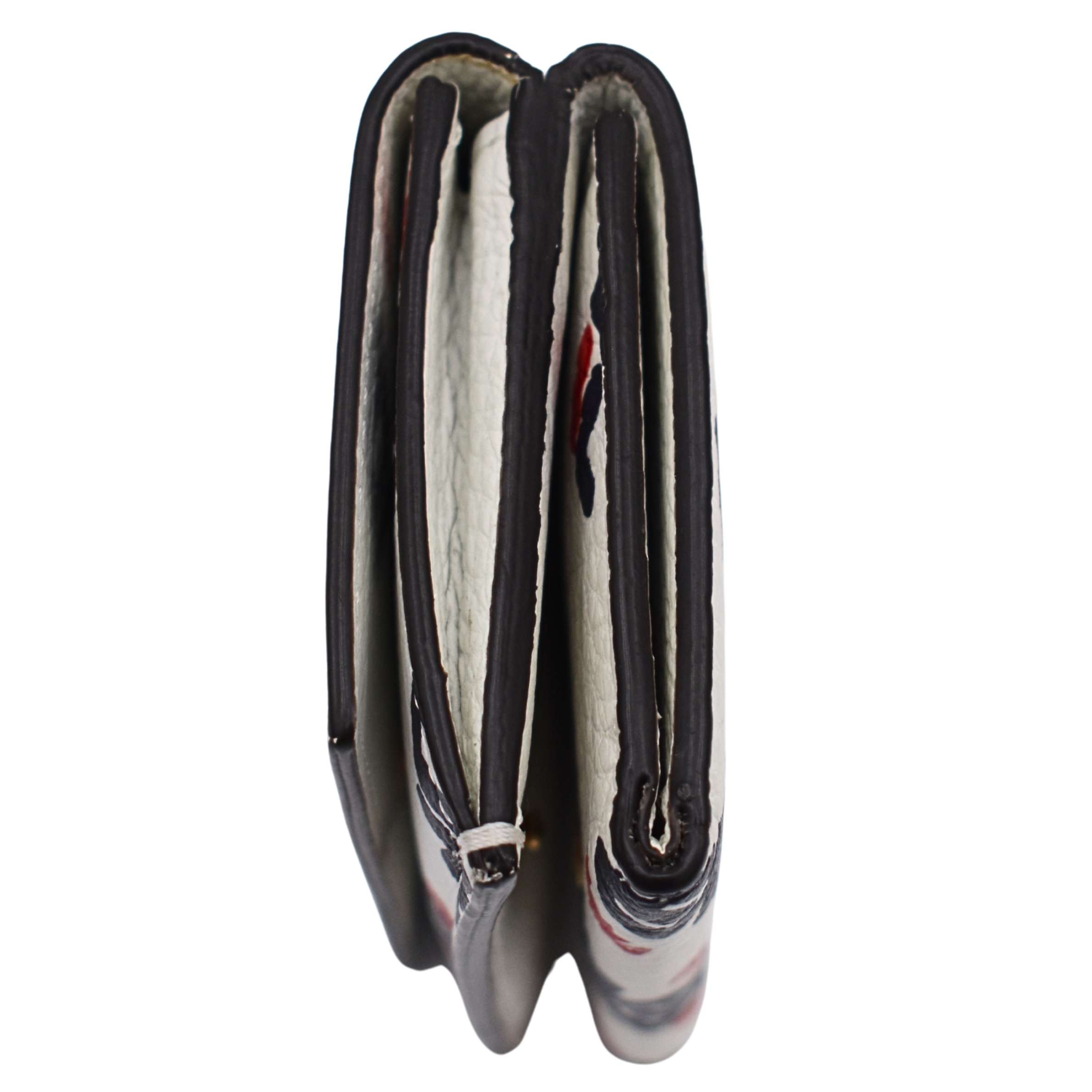 X Fila Mania Leather Trifold Wallet
