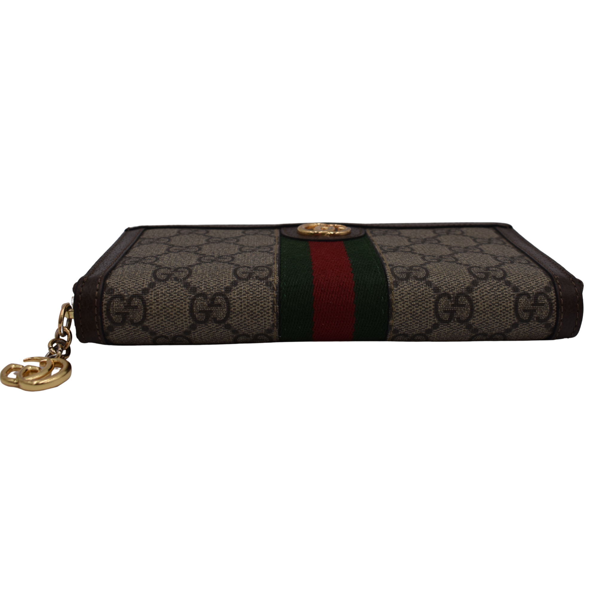 Ophidia Supreme Monogram Web Zip Wallet