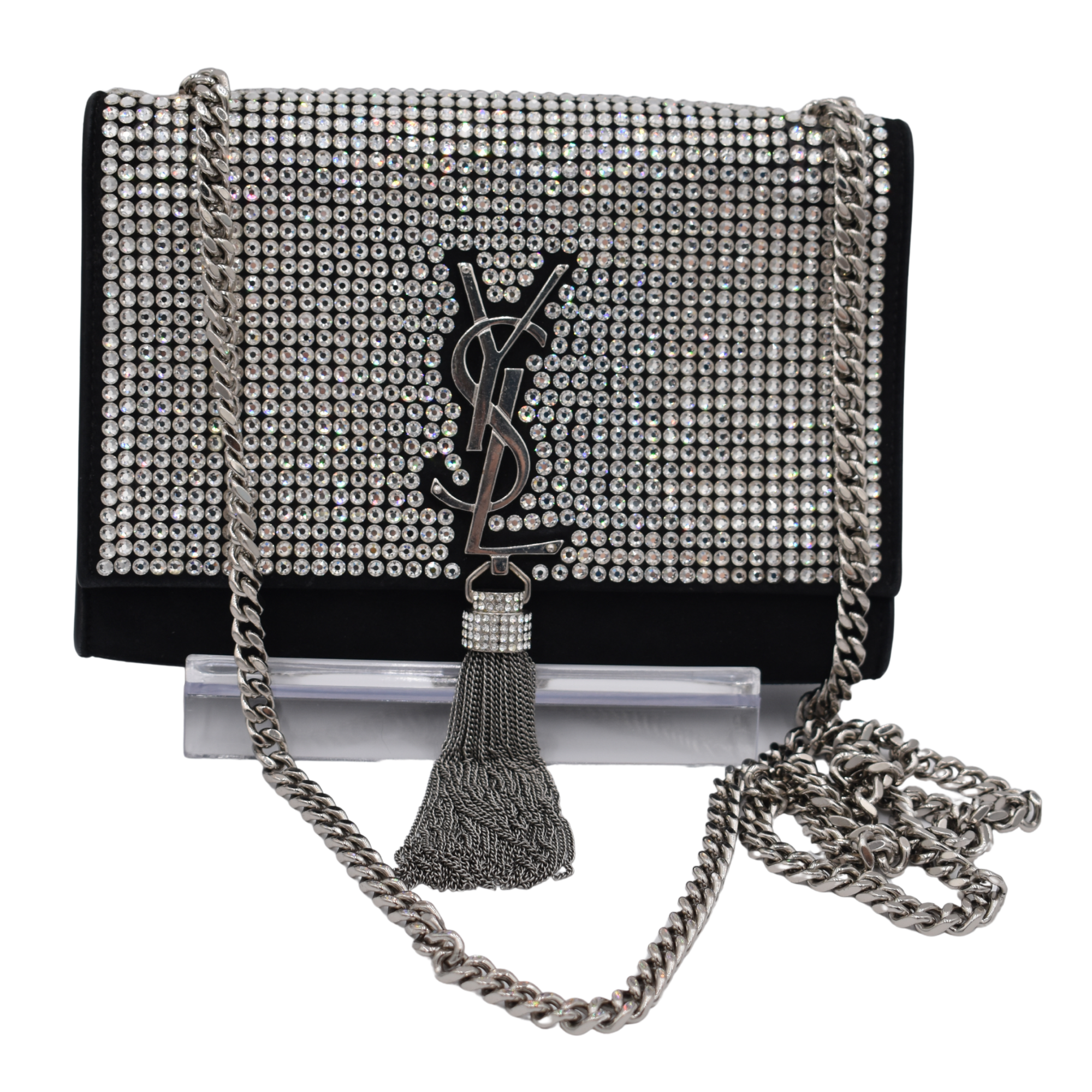 Crystal Kate Tassel Crossbody