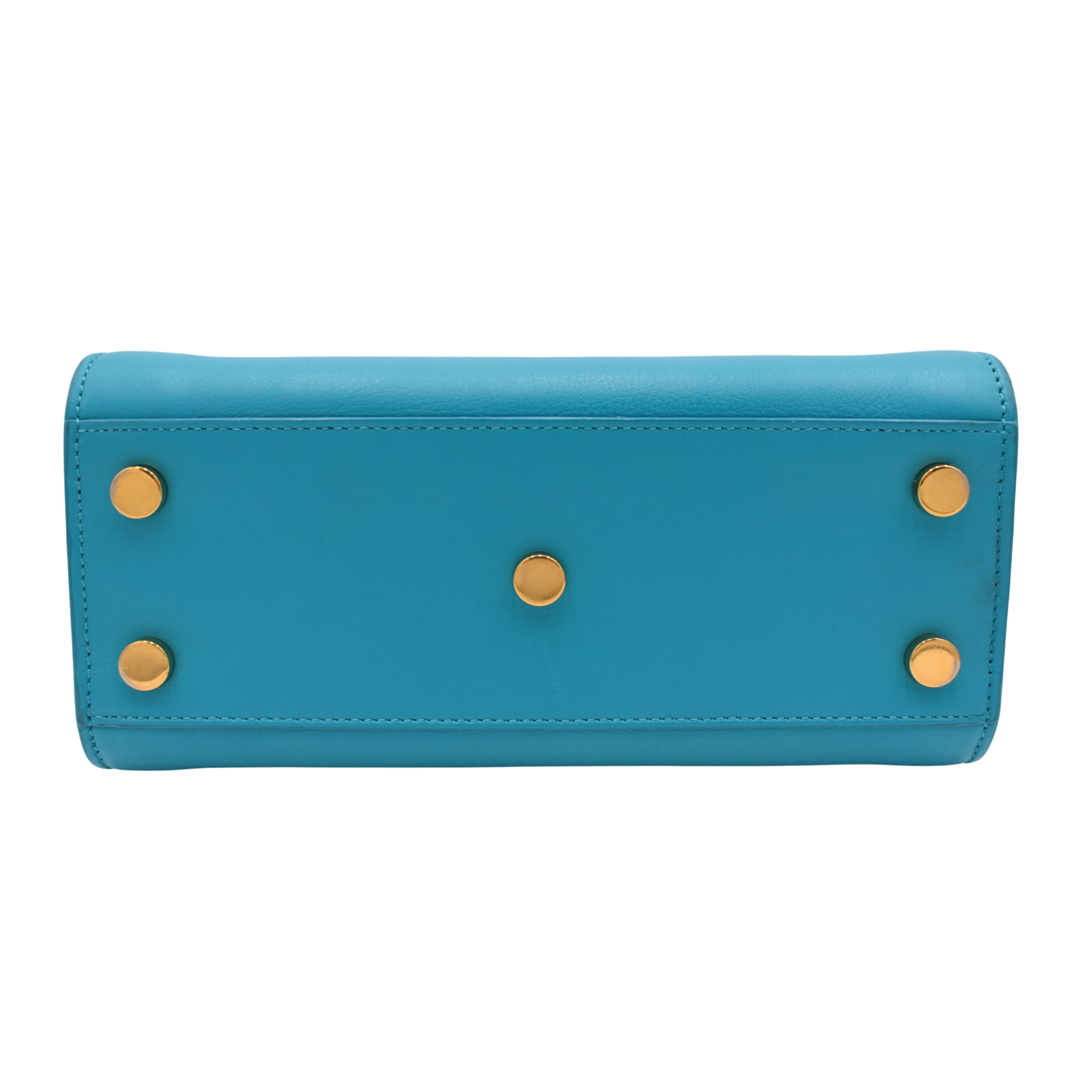 Turqoise Nano Sac Du Jour Tote