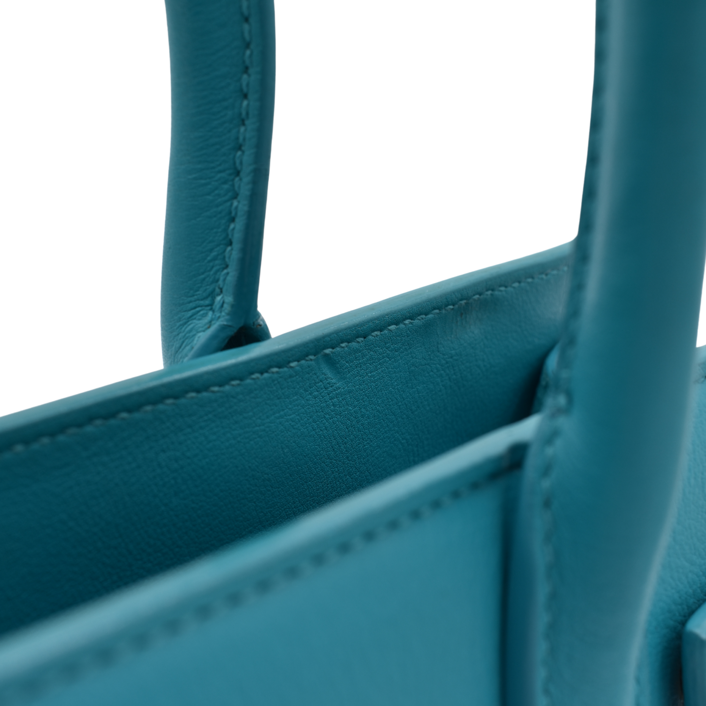 Turqoise Nano Sac Du Jour Tote