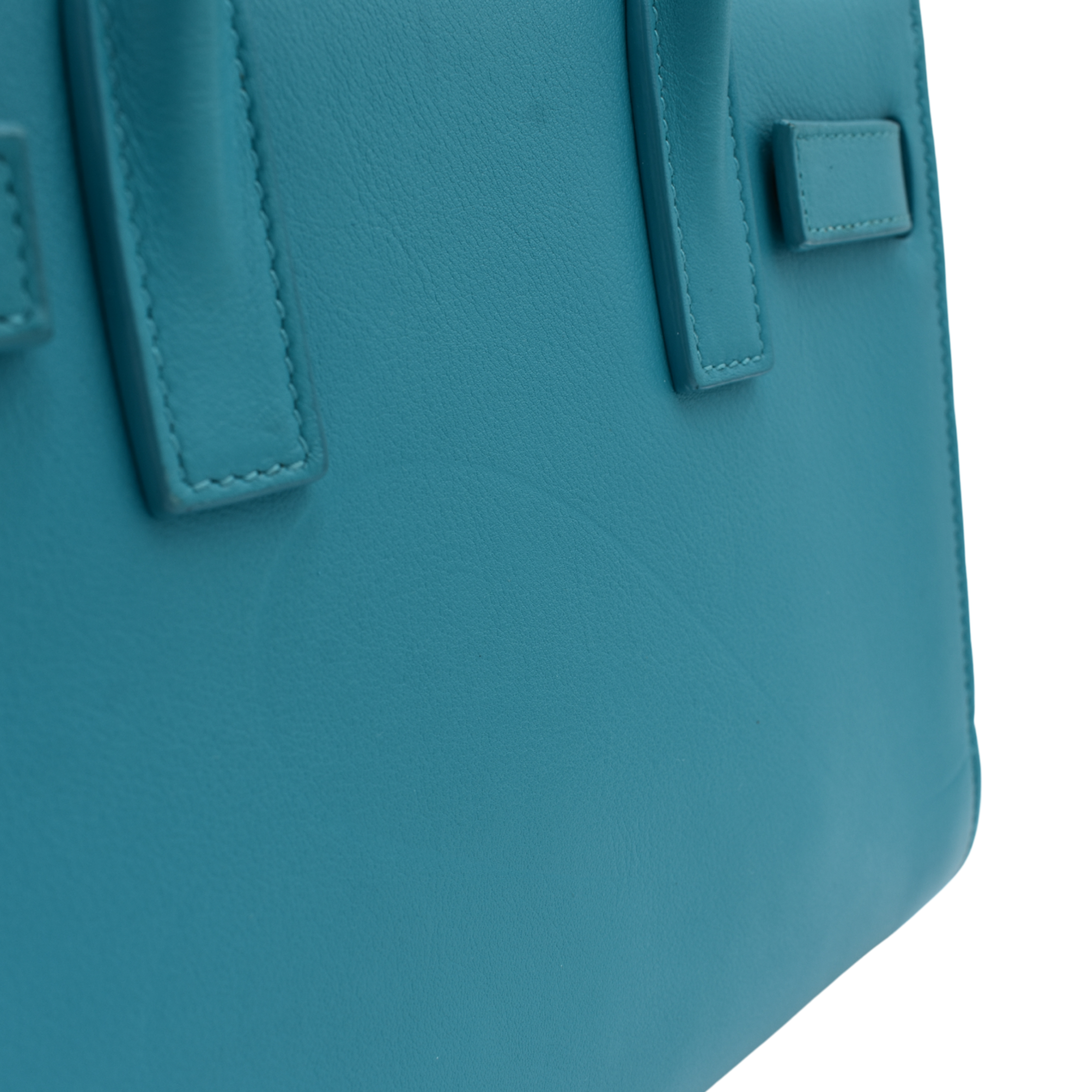 Turqoise Nano Sac Du Jour Tote