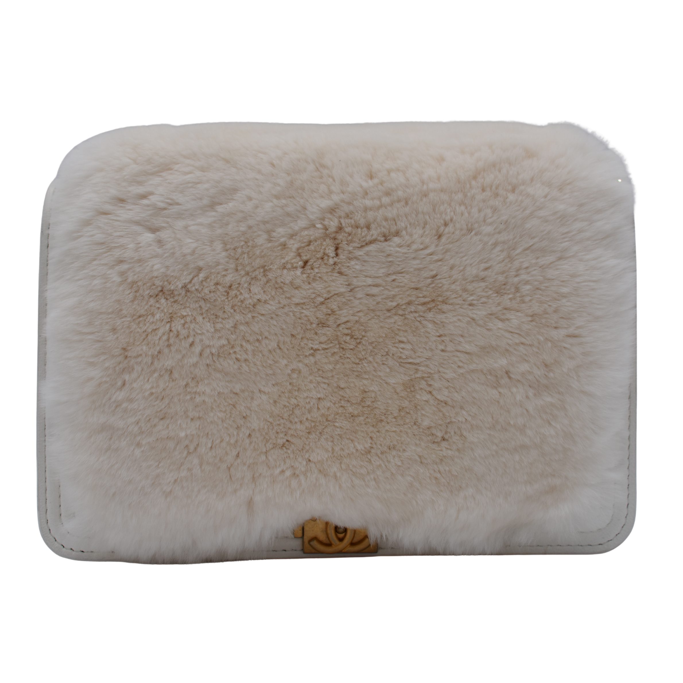 White Rabbit Fur Wallet on Chain